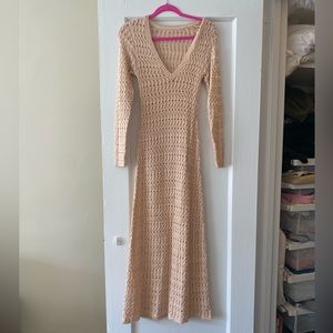 AFRM Crochet Dress